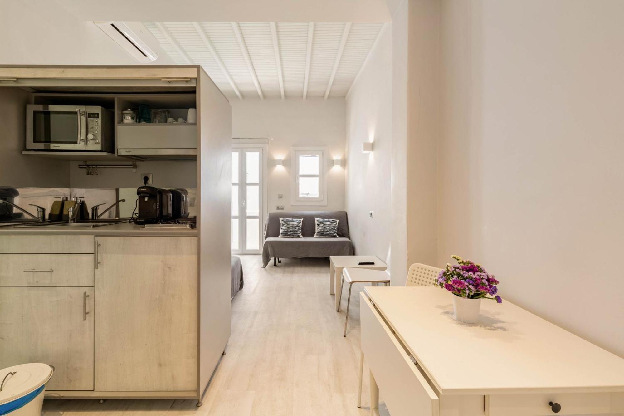 Ferienwohnung Elenitas Flat Next To The Windmills Mykonos Town Exterior foto